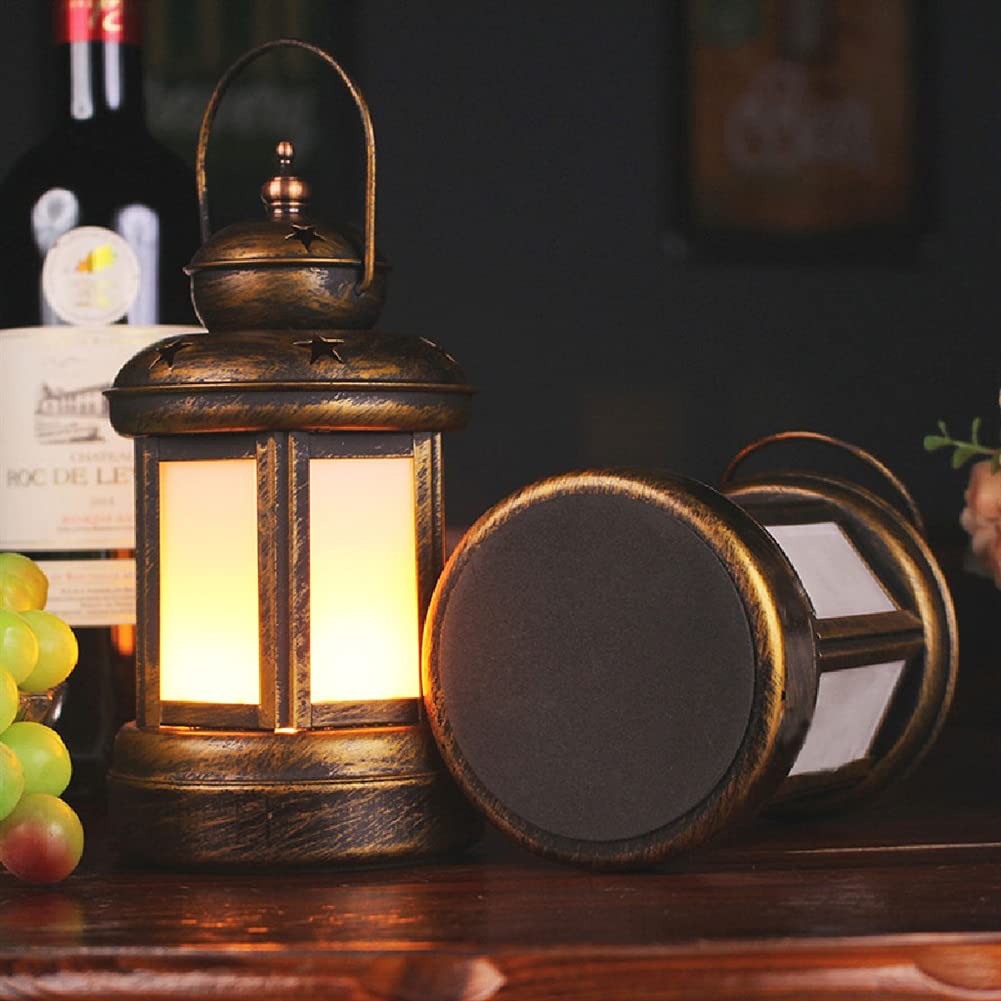 Tischlampe, Petroleumlampe, LED, wiederaufladbare Bar-Tischlampe, Persönlichkeit und Kreativität, Retro-Bar-Café, Petroleumlampe, Laterne