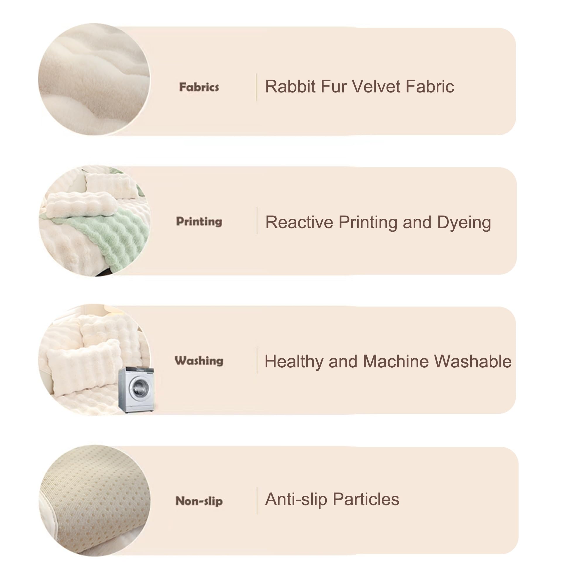 Housse de Canapé Couvre Canapé D'angle,Protege Canape Protection Canapé Chien,Couverture Canape1/2/3/4 Places,Couvercle De Protection Canapé Antidérapant en Peluche Confortable ( Color : Beige , Size