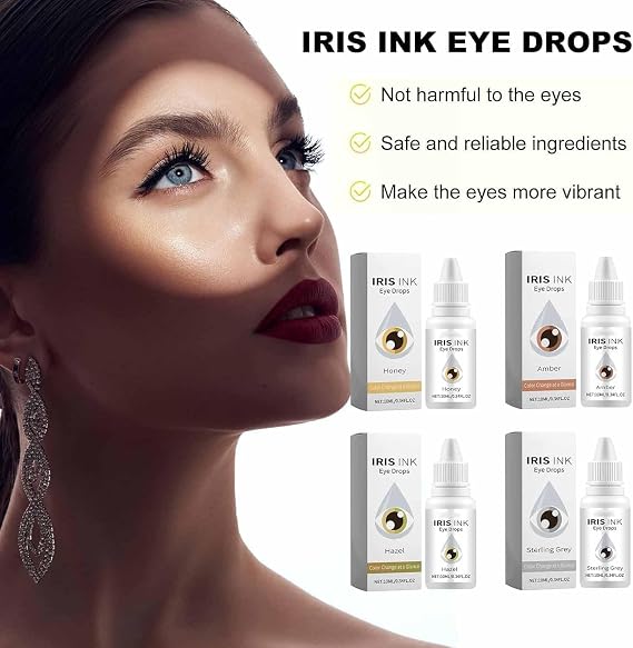 Zakdavi Irisink Pro Eye Drops, Zakdavi Irisink Eye Drops, Fvfivgo Irisink Eye Drops, Irisink Eye Drops, Natural Eye Drops (Amber)