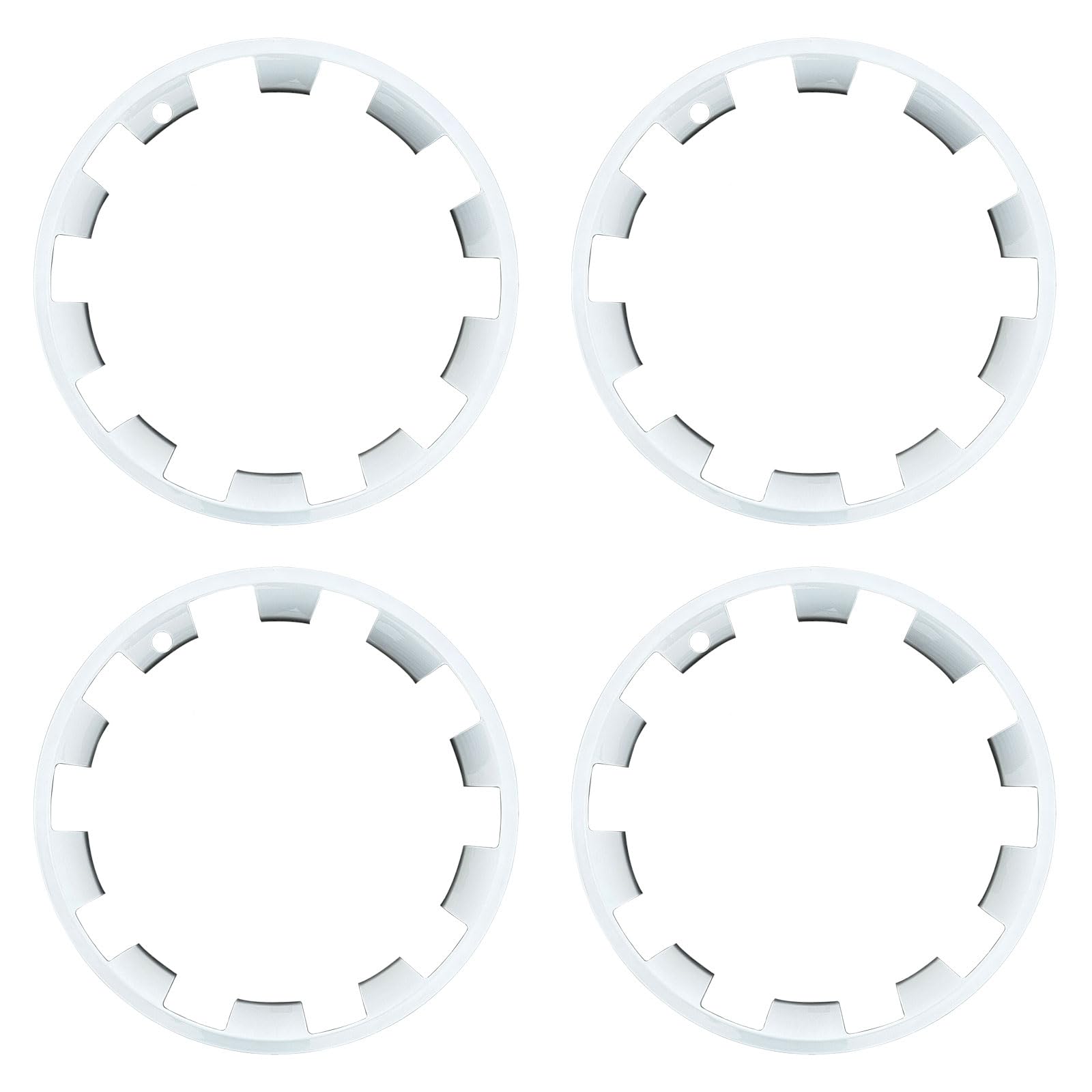 for Tesla Model Y 20 Inch Helix Wheel Rim Protector Hubcaps Helix Wheels Rim Cover Tire Trim Rings Silver 4Pcs Model Y Accessories