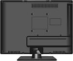 Supersonic SC-1520VTV Téléviseur LED intelligent AC/DC 15,6 po, alimenté par VIDAA, 1080p, WiFi, haut-parleurs intégrés, USB, 3X HDMI ARC, pour cuisine, VR, bateau, camion, salle de jeux, chambre, télécommande, cordon DC pour voiture INCLUS - Noir