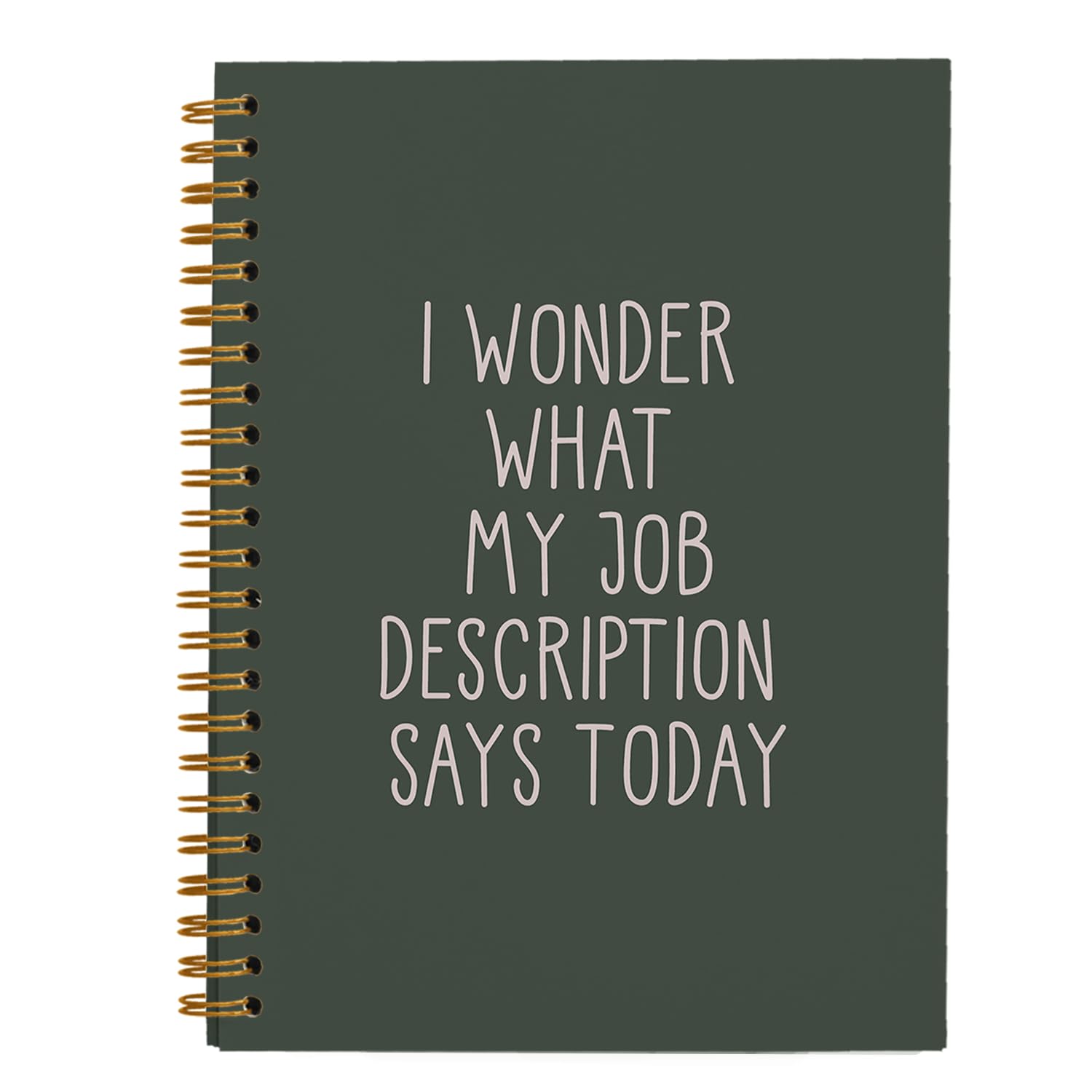 Carnet de notes vert amusant OXW 14x21 cm pour le bureau - 7