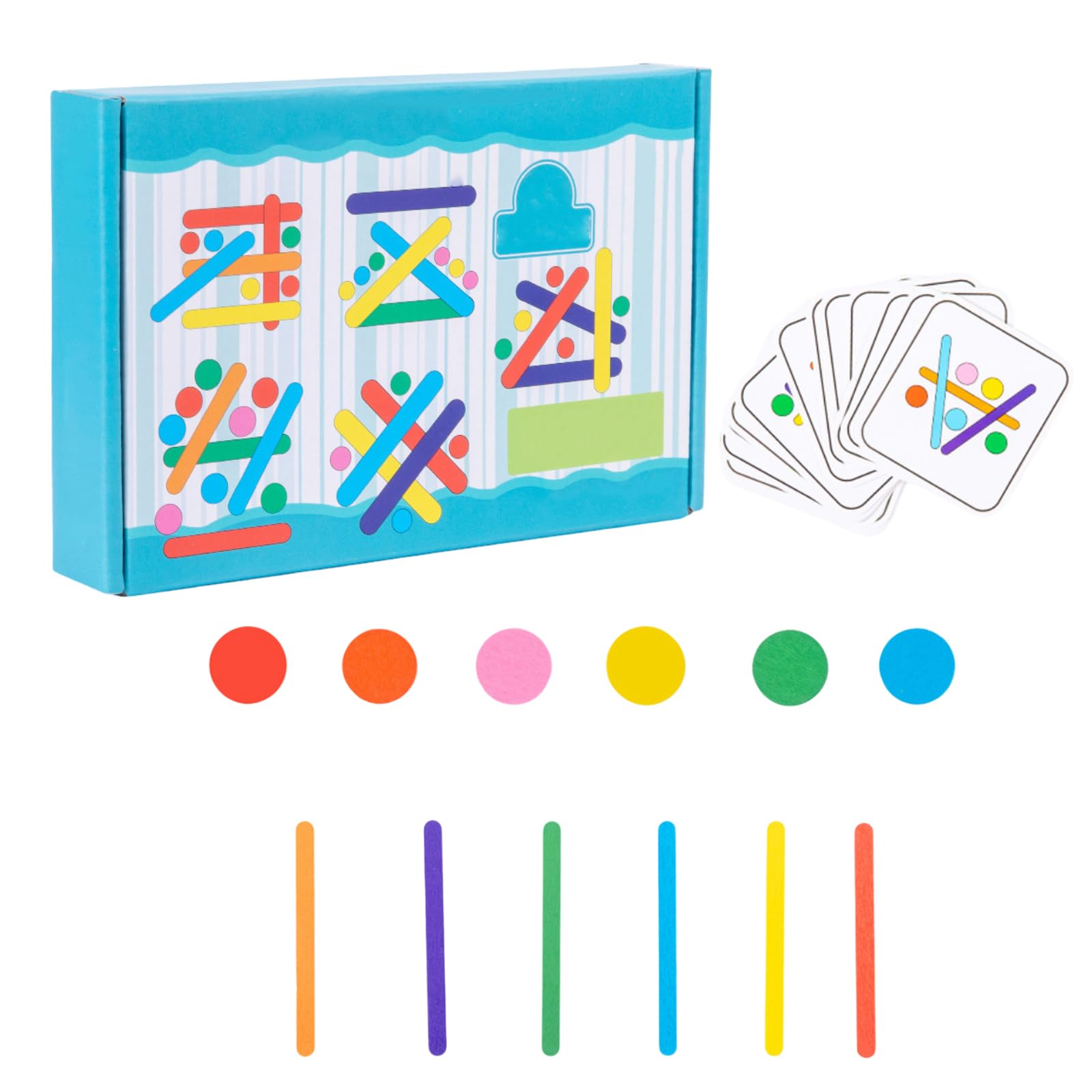 Puzzle En Bois Montessori 54 Pièces – Jeu éducatif Pour Enfants 3+ Ans, Motricité Fine Et Reconnaissance Des Formes - 7