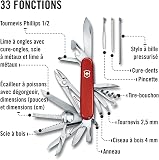 Victorinox Swiss Army Knife Swiss Champ Multitool, 33 Functions, Red - 5