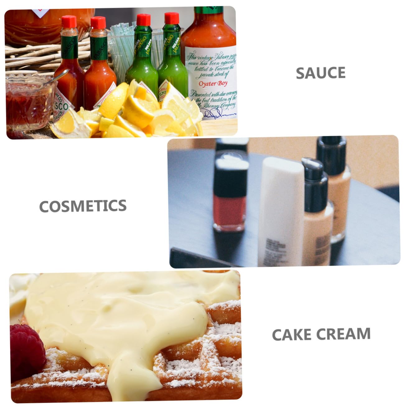 Espátula de Silicona Pequeña Negra para Hornear, y Maquillaje | Pala Cosmética Multiusos, Ligera, para Mujeres, Uso en Repostería y Mantequilla
