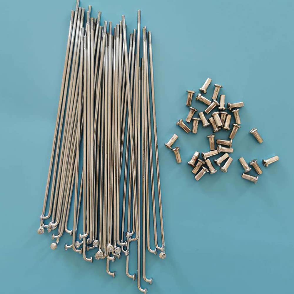 Rayon Velo 36 pièces de roues de vélo électrique 60-305 mm 12G, pneus, rayons en acier et rayons Rayons De VéLo (Color : 305 MM