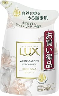 【5個セット】ラックス ボディソープ ホワイトガーデン つめかえ用 300g
