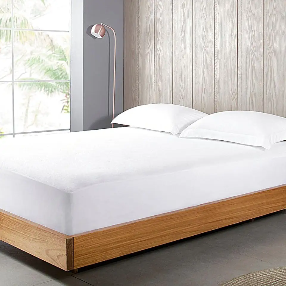 Buddemeyer Protetor de Colchão Casal Maison II Algodão Branco