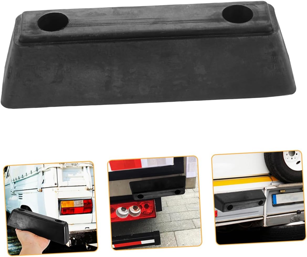 Heavy Duty Rubber Bumper Guard Truck Rear Trailer Stopper for Cargo Collision Prevention Professional Finish Impact Absorbing Cushion Easy Installation for Trucks and Trailers