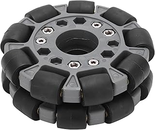 100mm Plastic Omni Wheel Omni Wheel for Robot Double Racing Wheel for Robot 14049