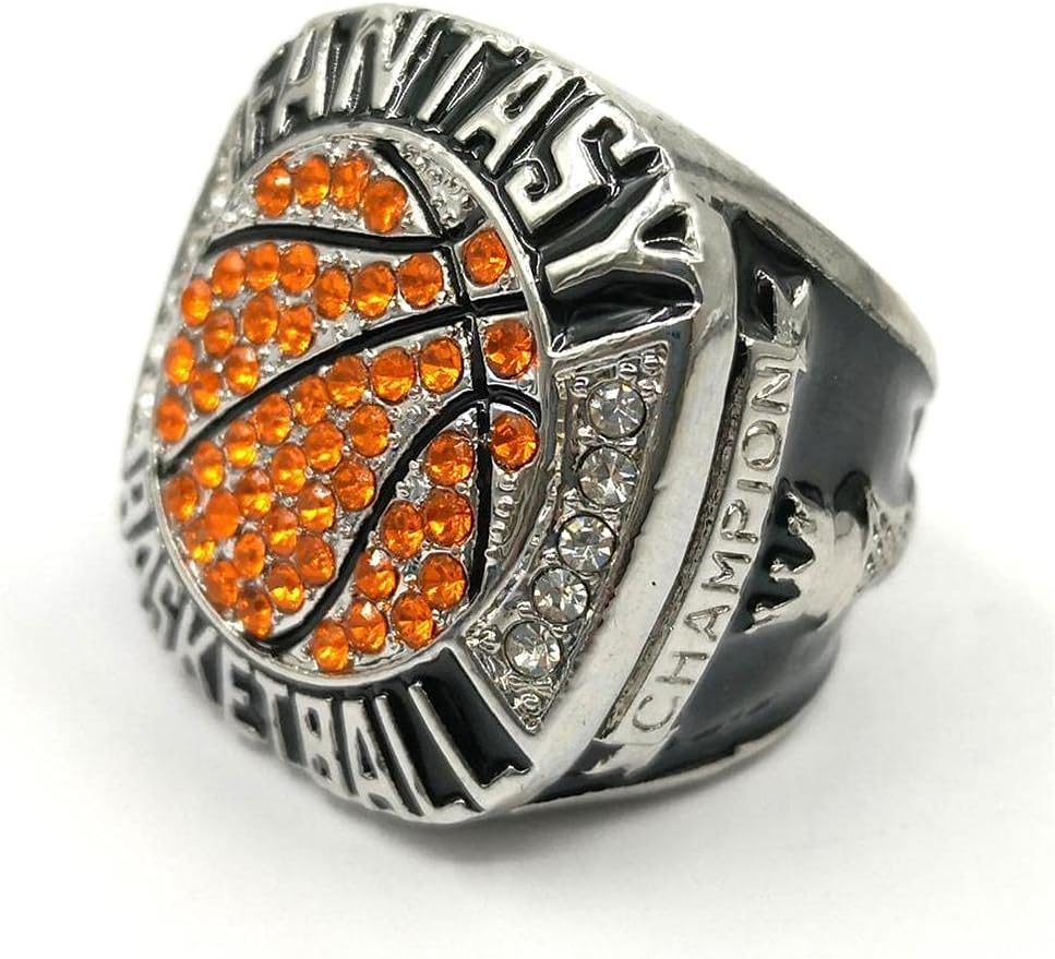 Customized Fantasy Basketball League Champion Championship Trophy Rings Prize