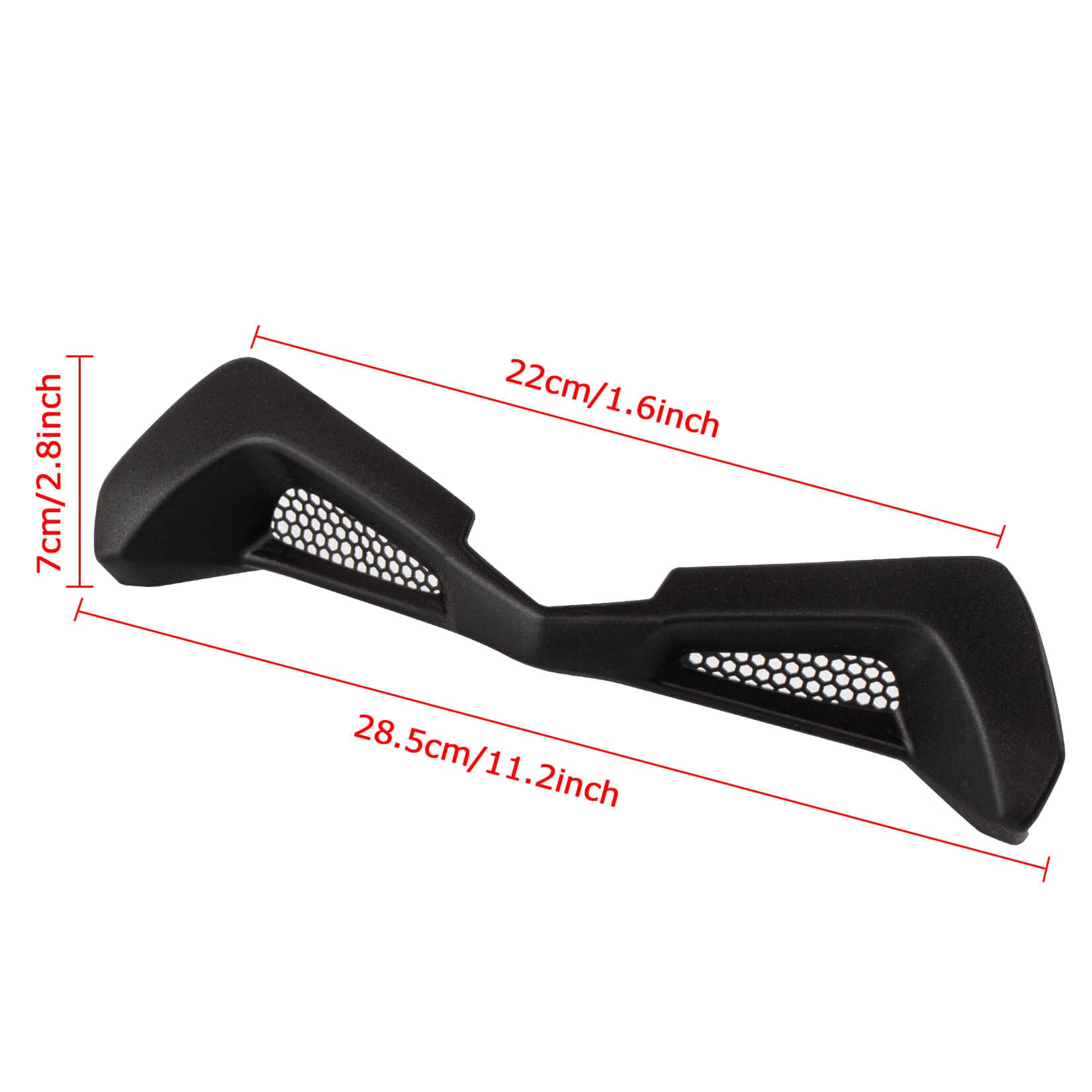 Decoración de Entrada de Aire Apta para TMAX 530 2017-2019 y para Tmax 560 2020-2021 PSLER Accesorios de Alerón para Cubierta de Aleta Delantera de Motocicleta