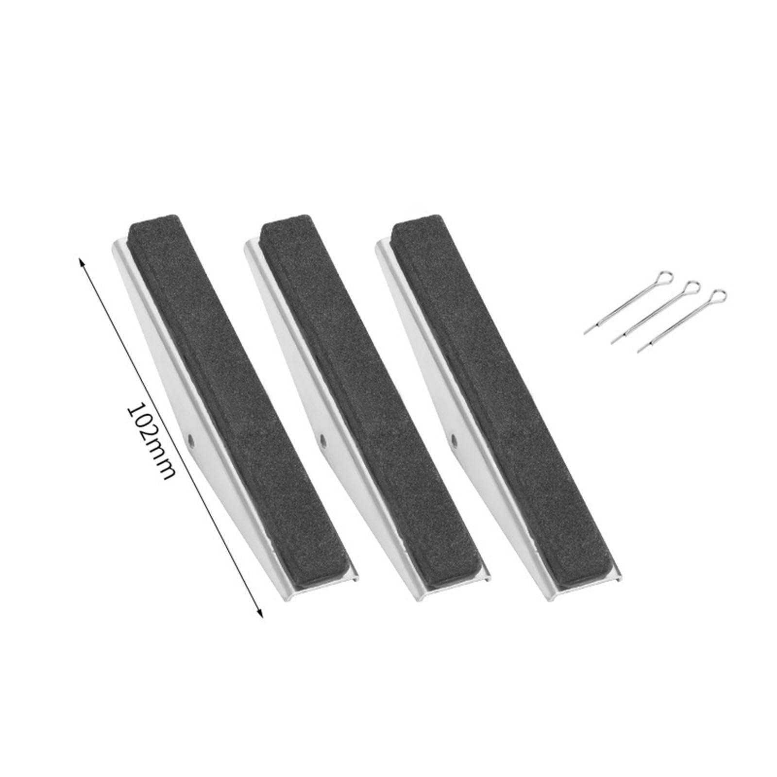 Amagogo Set di utensili per levigatura cilindri motore, utensili per rettifica e lucidatura, 3 ganasce, versatili, facili da installare, sgrassatore, 4inch