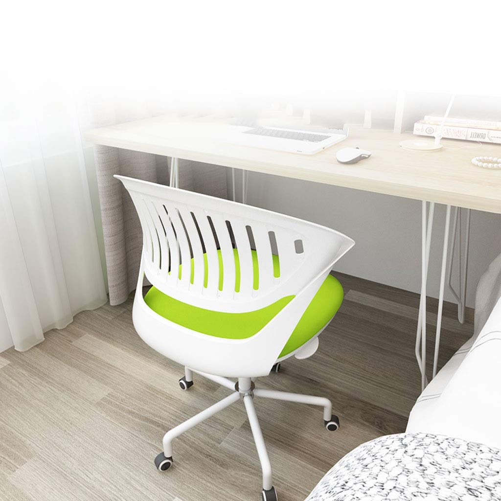 Sedia da ufficio in vera pelle Sedie per computer da ingresso Sedia per casa e ufficio con braccioli e ruote in alluminio Colore bianco marrone nero  1503