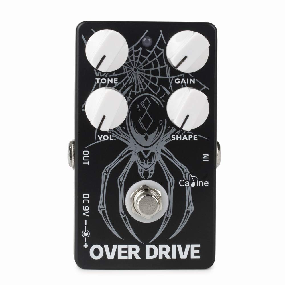 Caline CP-65 The Widow Bass Overdrive Noir