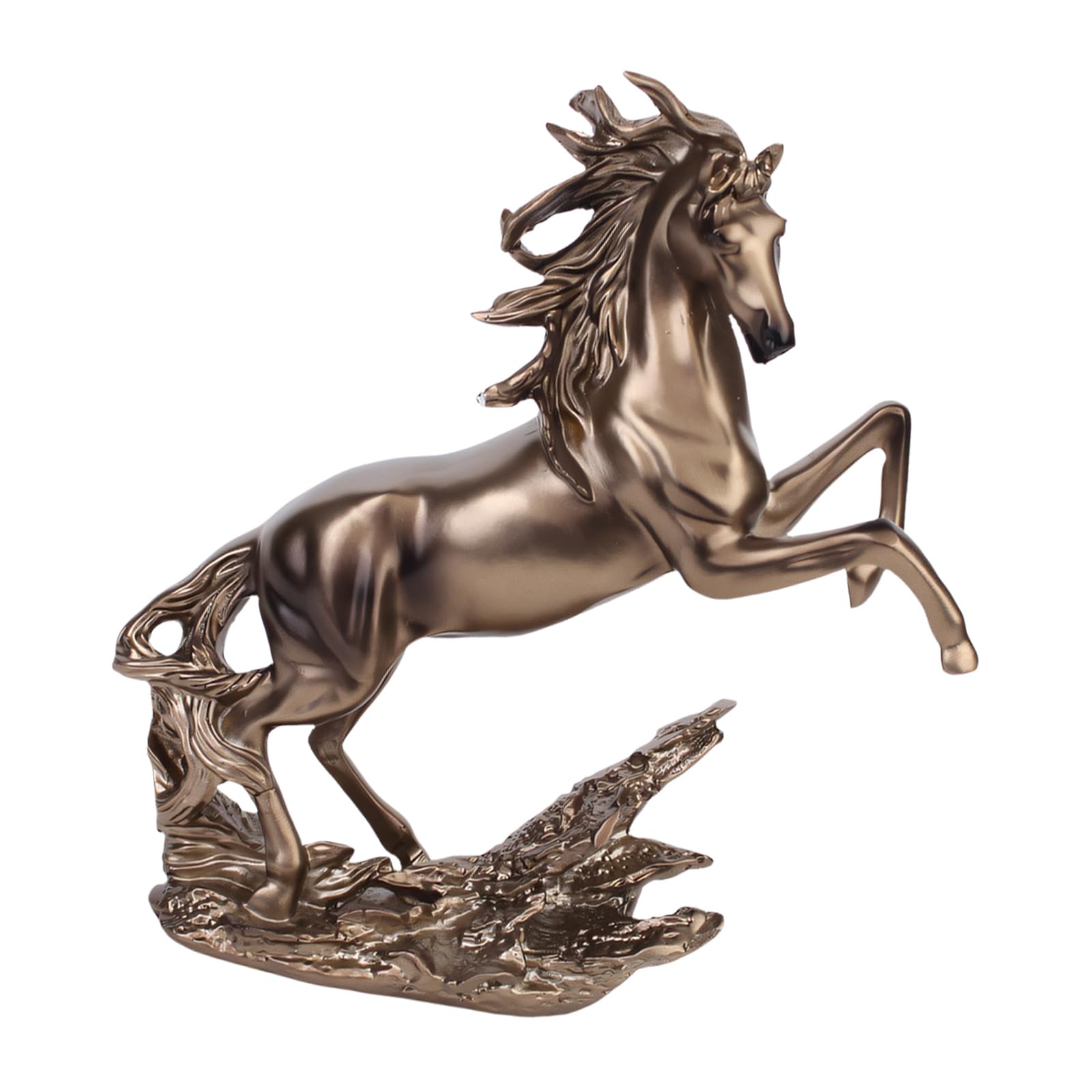 Modern Horse Figure Realistic Design Resin Desktop Art Decoration Enhances Any Space with Sophisticated Design Desktop Art Figurine
