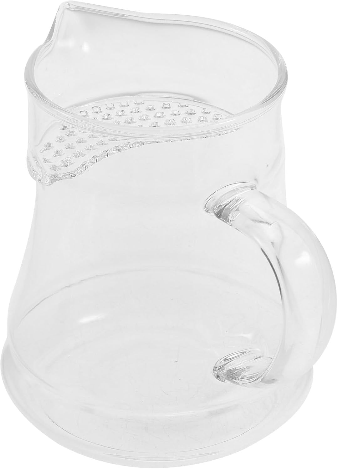 Heat Resistant Glass Tea Pitcher Fairness Cup Tea Dispenser with Handle