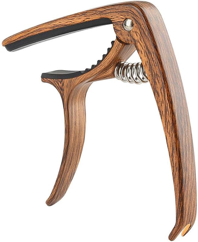 Cejilla de guitarra, cejilla de aleación de zinc premium para guitarras acústicas, eléctricas y clásicas, ukelele, banjo, bajo, mandolina