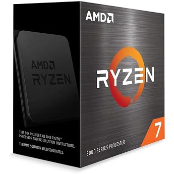AMD Ryzen 7 5800X without Cooler 3.8GHz 8 Core / 16 Thread 36MB 105W 100-10000063WOF