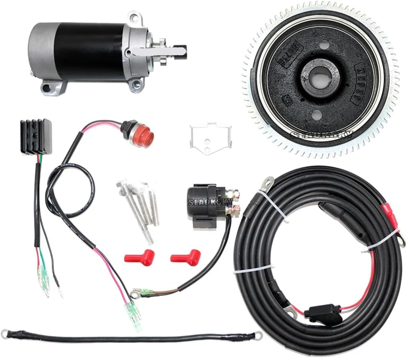 ヤマハ F20 4ストローク 20HP ボートモーター対応電動スタートキット