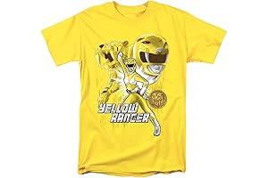 Power Rangers Yellow Ranger T-Shirt: Unleash Your Inner Ranger