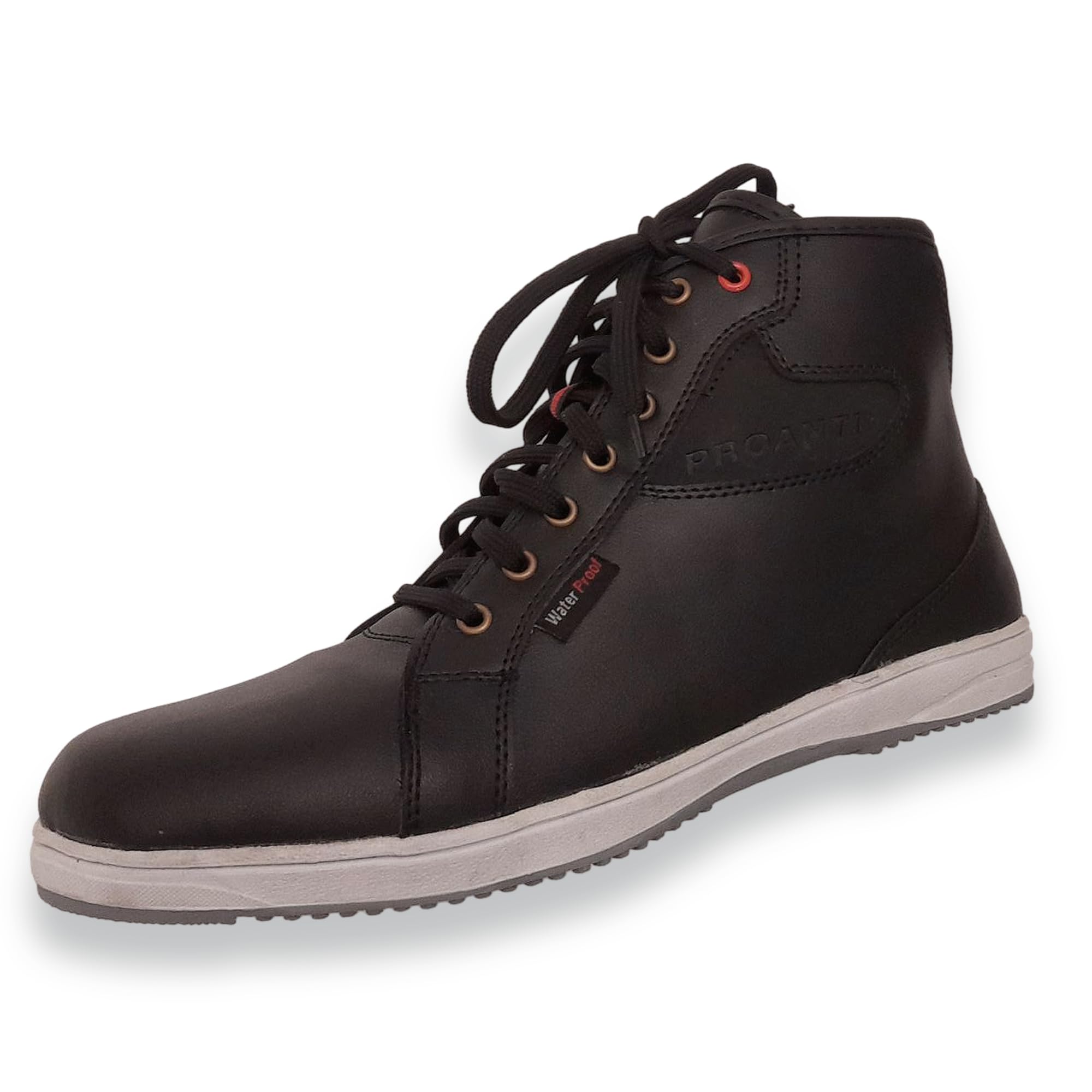 PROANTI Skórzane buty motocyklowe, krótkie, miejskie