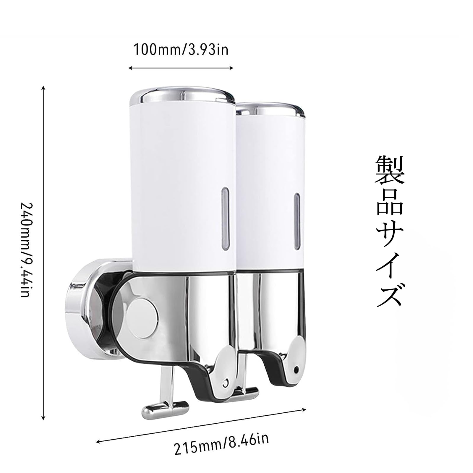 シャンプーディスペンサー 壁掛け ソープディスペンサー 自動 500ml Amazon｜シャンプー ディスペンサー ソープディスペンサー 壁掛け お