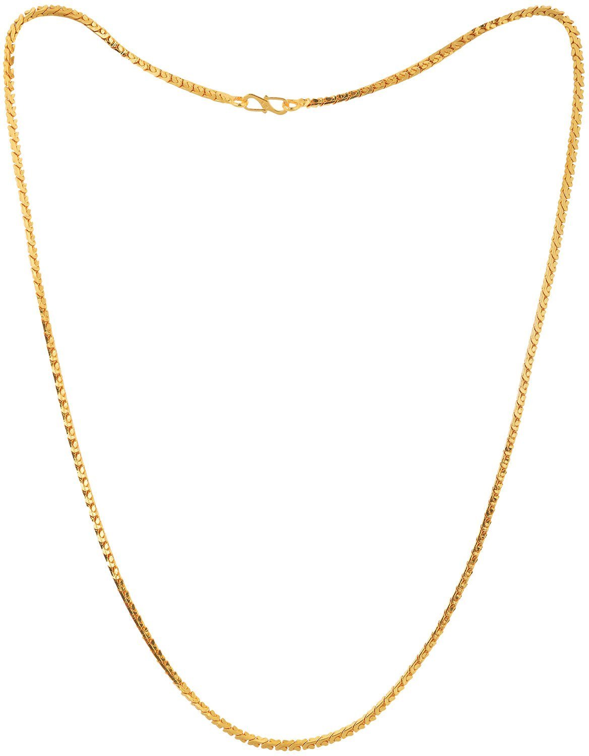 Handicraft Kottage Traditional Stylish and Fancy Gold Plated 22K Chain for Men, Women (B07BSNSXDV) Amazon Price History, Amazon Price Tracker