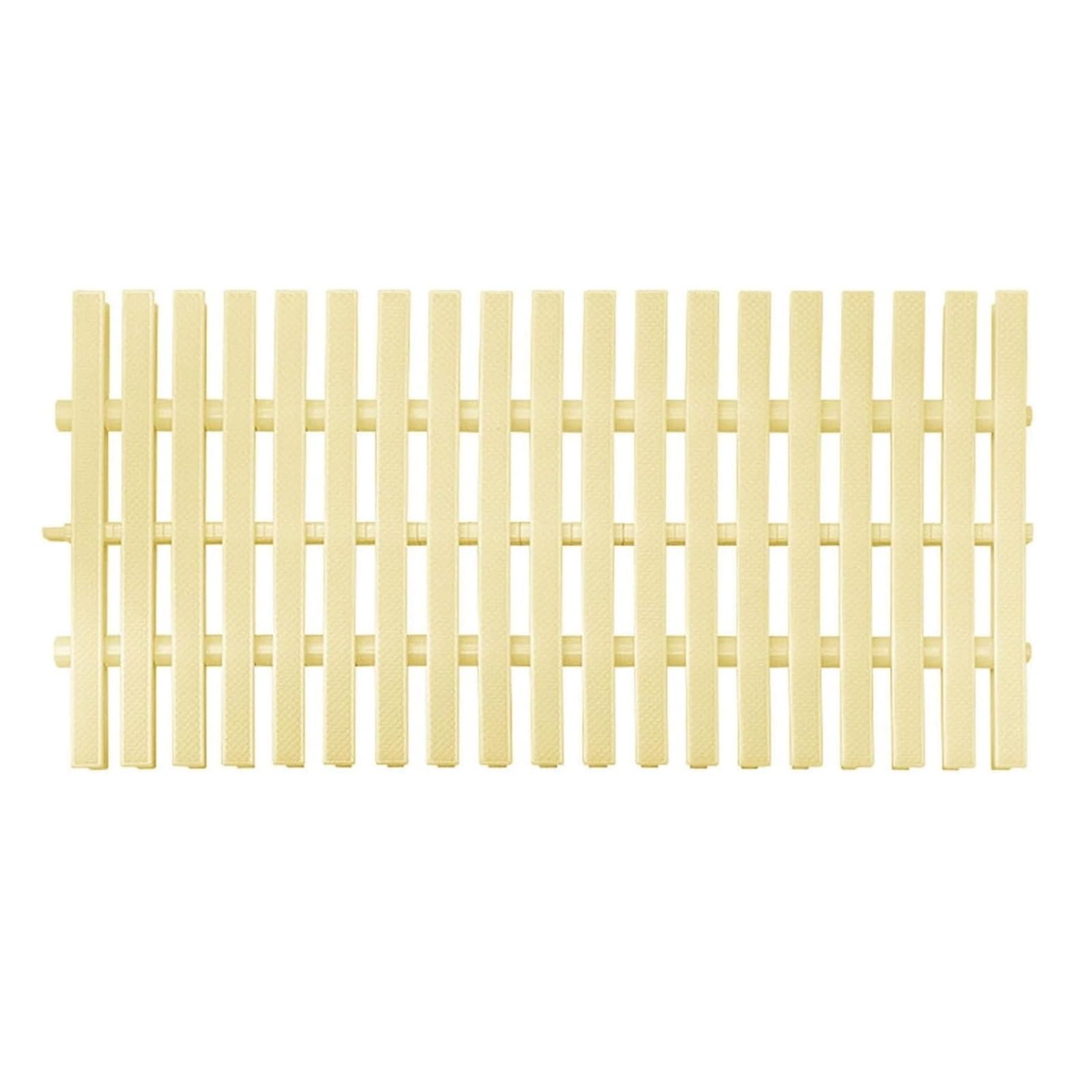 Grille de trop-plein de piscine couvercle de drainage plastique 25cm lot de 5 pour allée