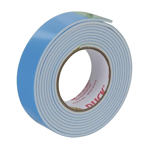 Miniatura 2 de Duck Cinta de montaje de espuma extraíble, 3 pulgadas x 10 pies, rollo individual, color blanco (1098147) (paquete de 2)