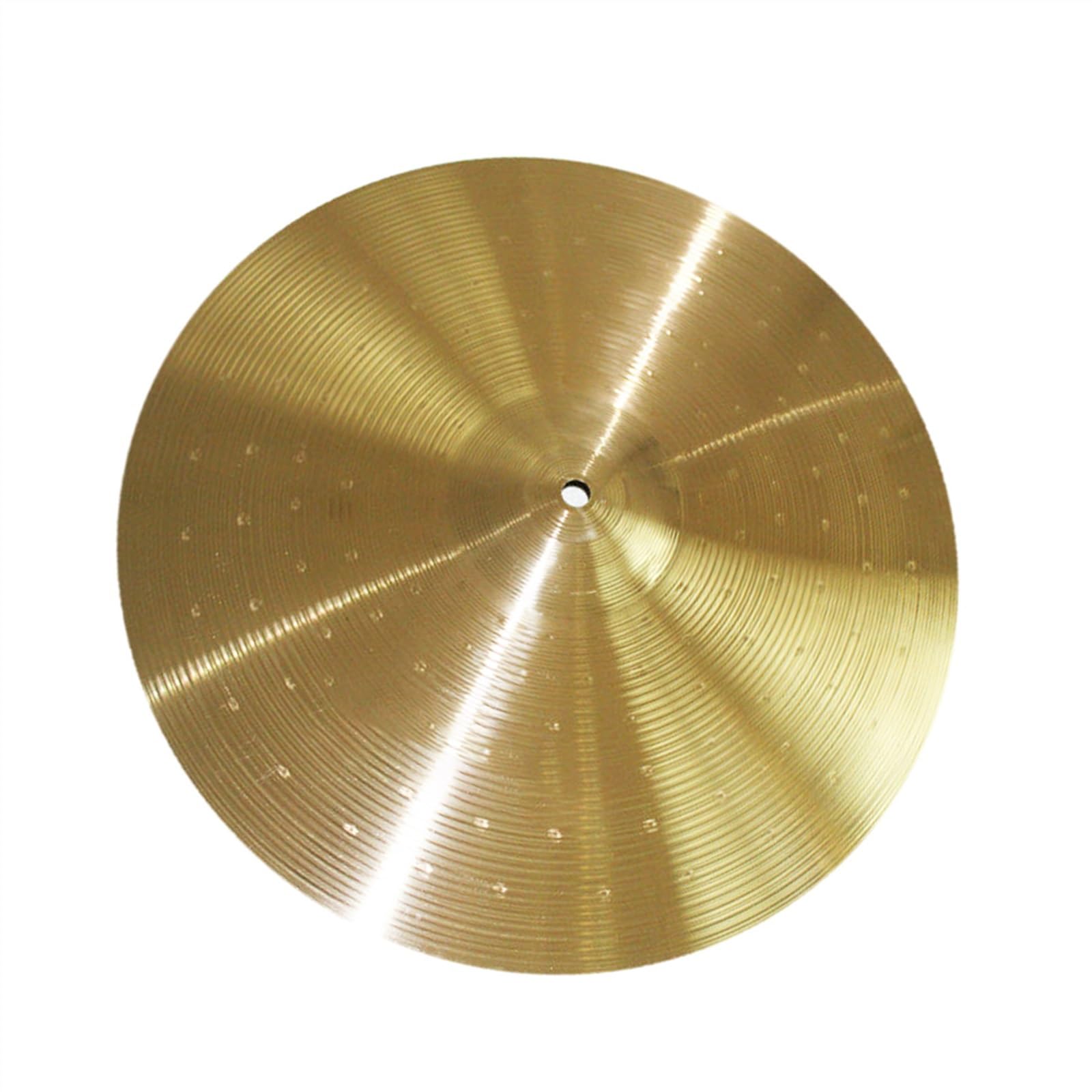 Cymbale en Laiton Crash Cymbal De 16 Pouces pour La Pratique des Batteurs Cymbales pour débutants
