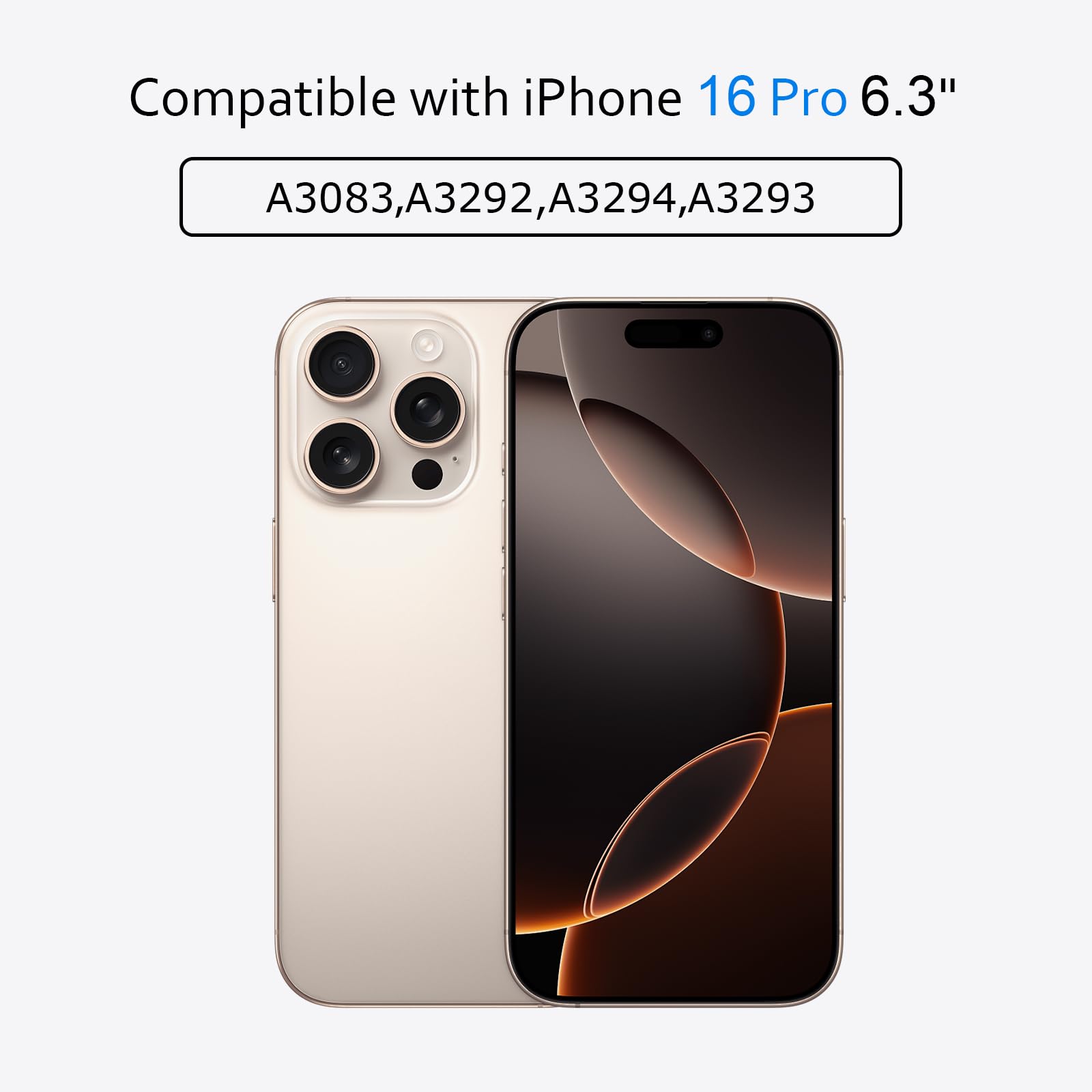Amazon.co.jp: iPhone 16 Pro 画面交換 6.3インチ、LCD ディスプレイ
