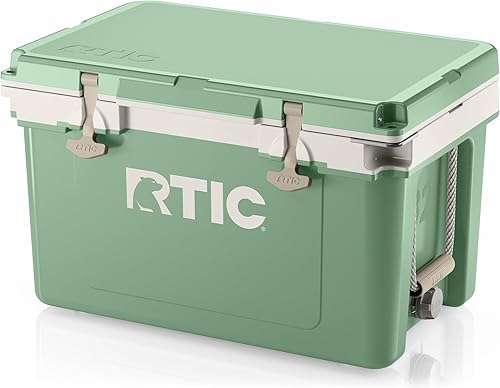 RTIC Refrigerador duro ultraligero de 32 cuartos de galón con aislamiento portátil para bebidas, bebidas, playa, camping, picnic, pesca, barco,