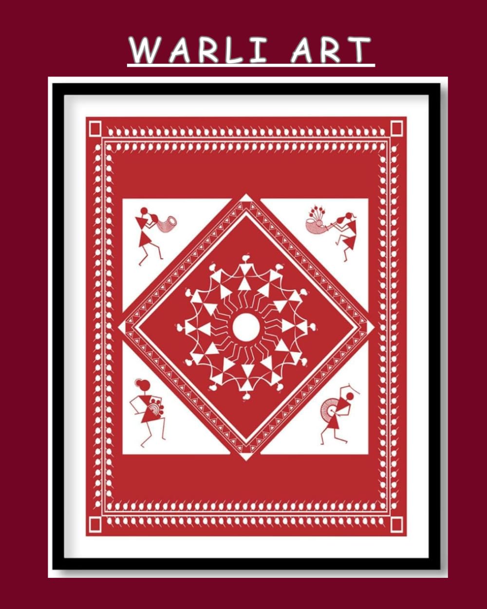 warli art: A Complete Beginner's Guide to Creating Beautiful Warli Artwork Learn Shapes, Figures, Borders, Scenes, and Advanced Warli Techniques