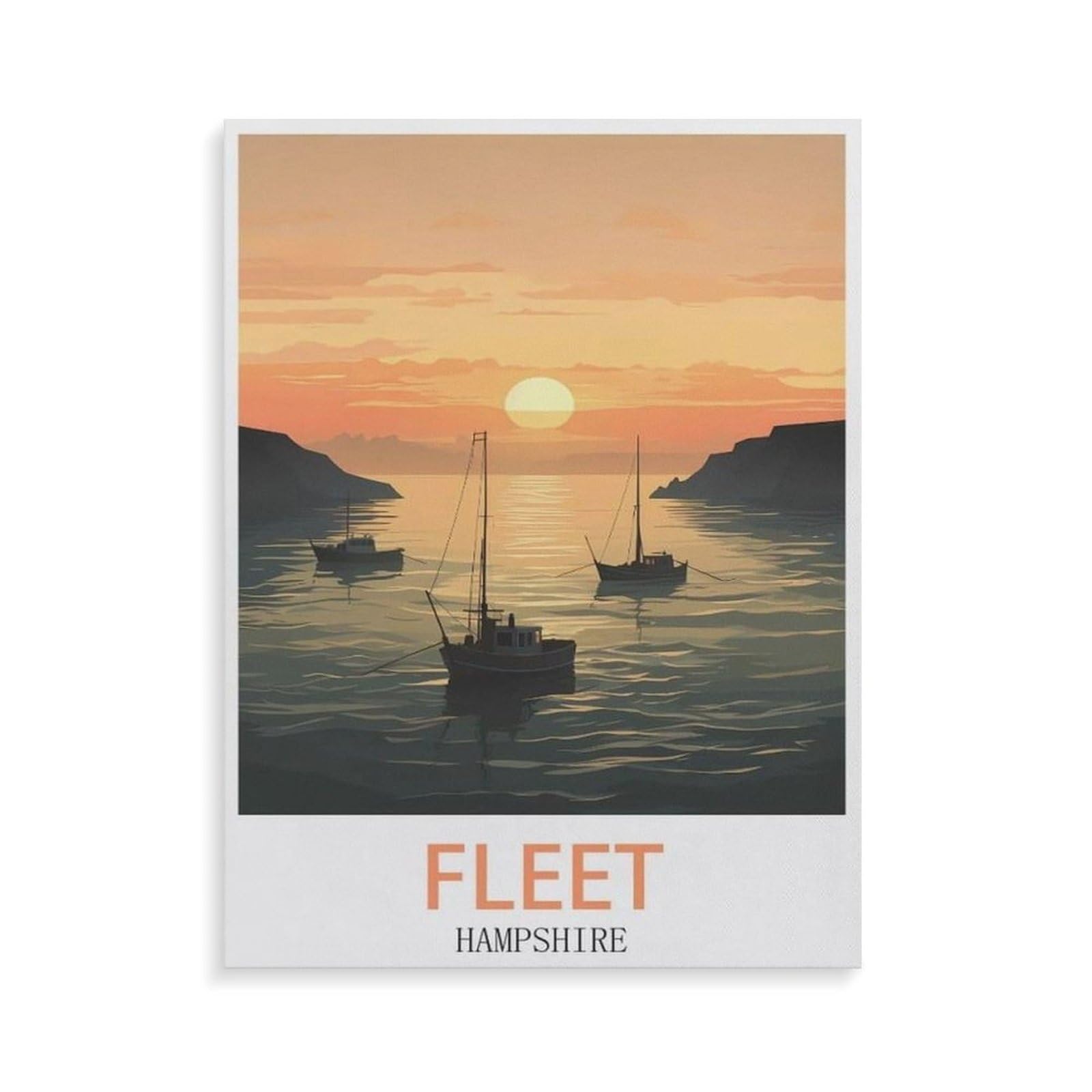 Fleet Hampshire，Puzzle 1000 Pieces Of Paper Puzzles Suitable For Adults Children Families Stress Relief Puzzle Games（38x26cm）-GV53
