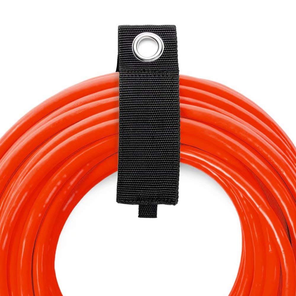 Saker Nylon Storage Strap 6 pcs L(2.0 * 6.3 Inch)