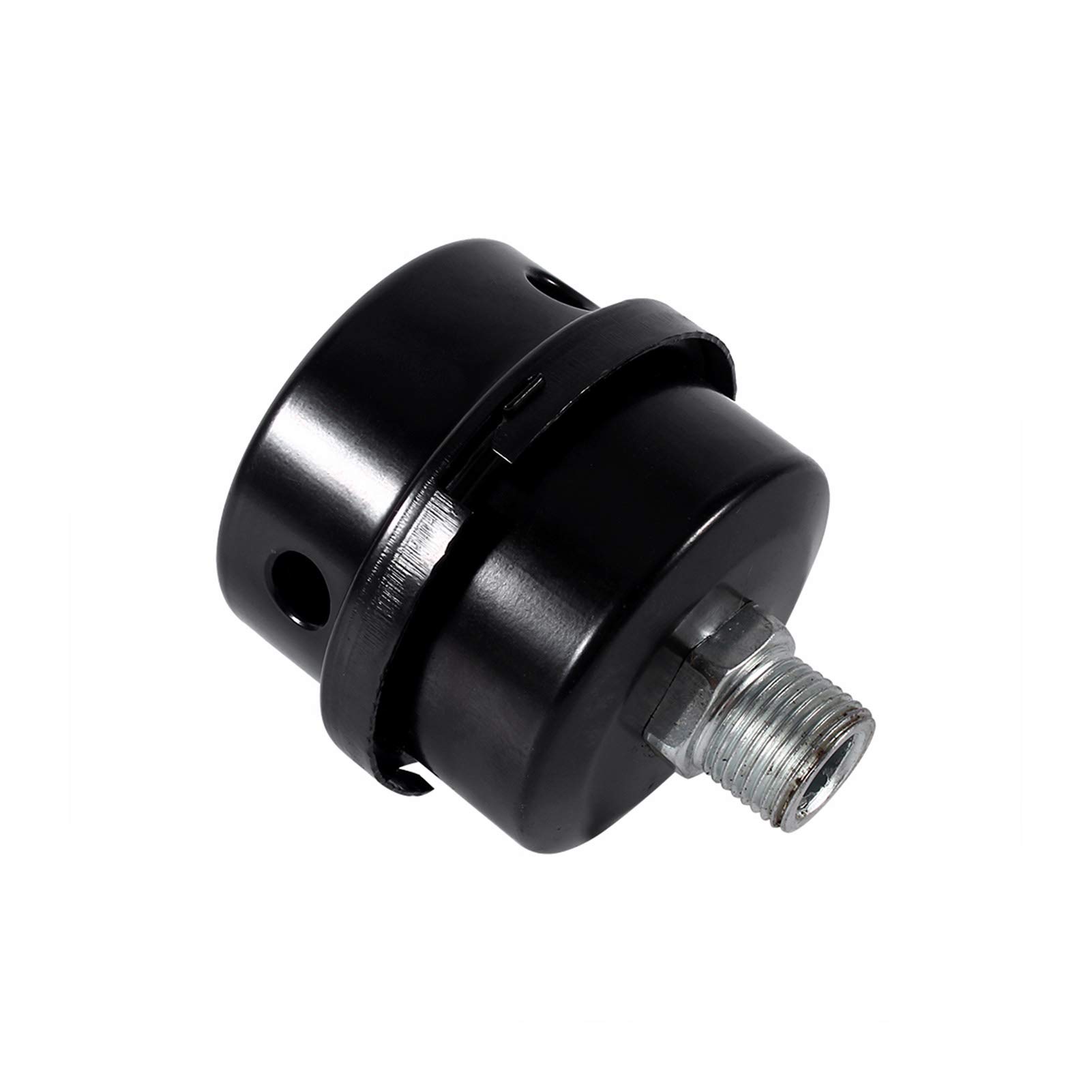 4 Silenziatori Per Compressore Aria 16mm - Filtro Antirumore A Chiocciola - Per Soffianti E Generator