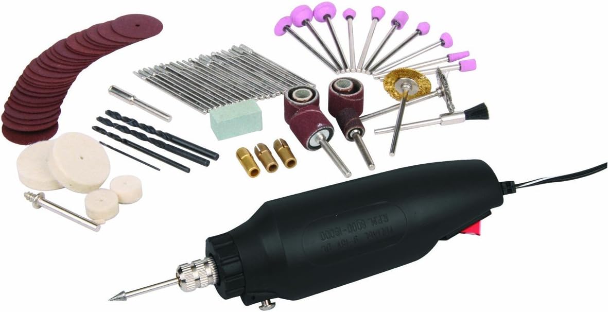 Chicago Electric Power Tools 80 Piece Rotary Tool Kit by Generic Brand