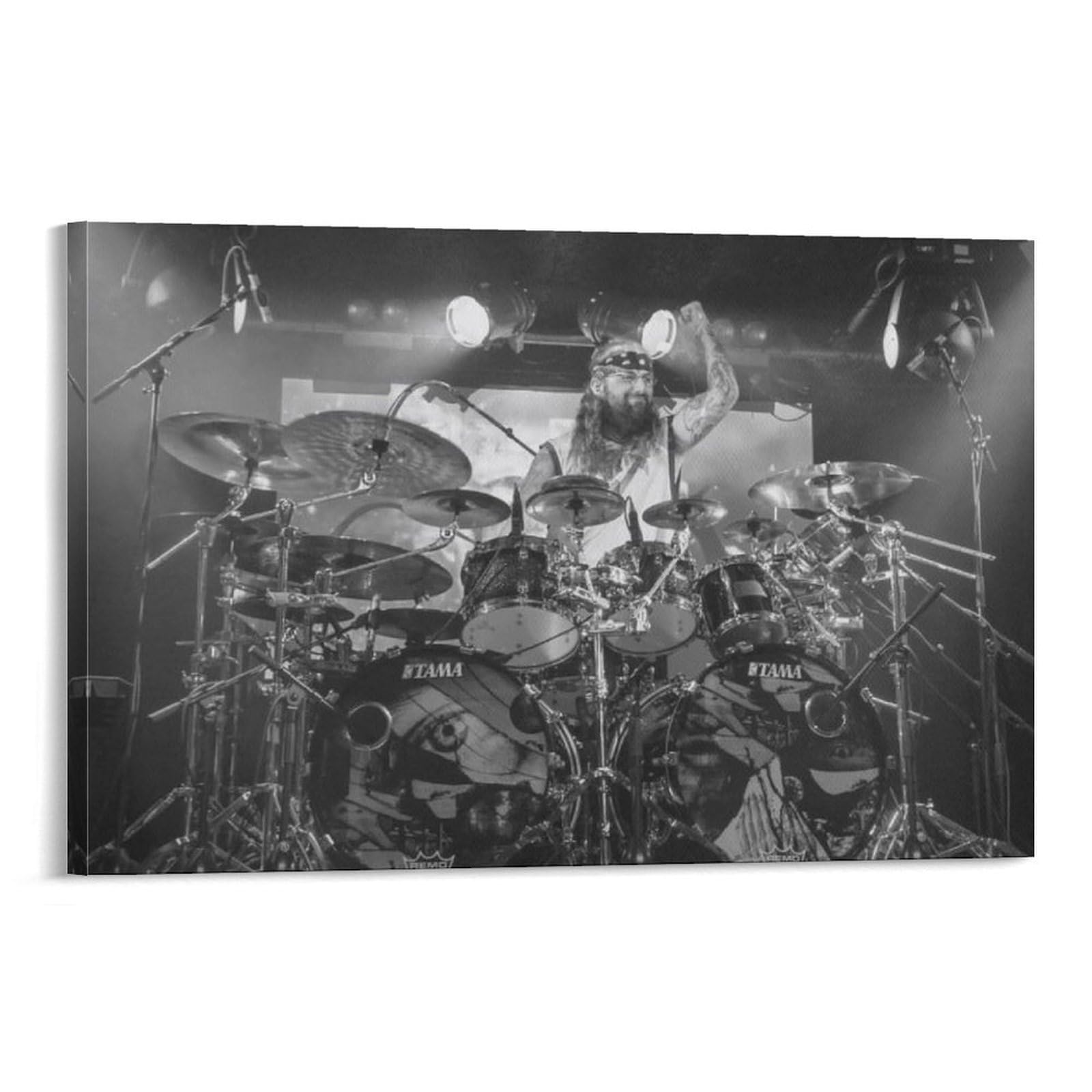 FCOIN Mike Portnoy Canvas Poster Painting On Canvas Wall Art Poster Scroll Picture Print Walls Decor Home Posters 20x30inch(50x75cm)