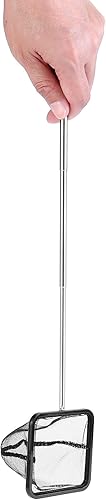 Miniatura 7 de Mogoko Aquarium Fish Net, Fish Net for Fish Tank with 5.5"-16.3" Long Extendable Long Handle, Fine Mesh Telescopic Aquarium Fish Net Fish Tank