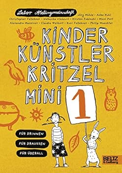 Pamphlet Kinder Künstler Kritzelmini 1: Für drinnen, für draußen, für überall [German] Book