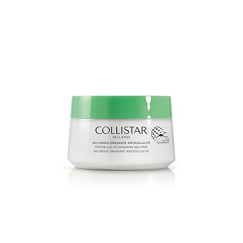 Collistar Gel-barro Drenante Anticelulitis, textura gel-fango inédita, tiene una anti-celulitis dirigida, adelgazante y drenante, Contiene escina y