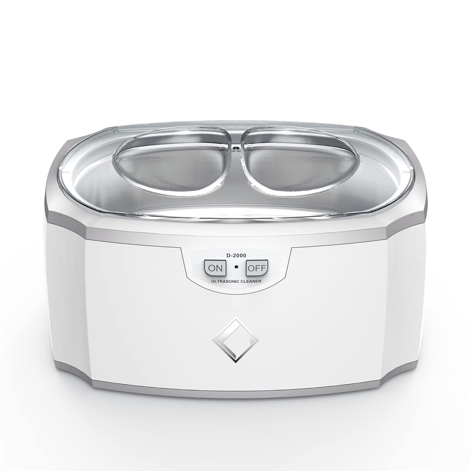 LifeBasis Dispositivo de limpieza por ultrasonidos, 420 ml, dispositivo de limpieza por ultrasonidos, 45 kHz, para gafas, joyas, relojes, 30 W, limpiador ultrasónico