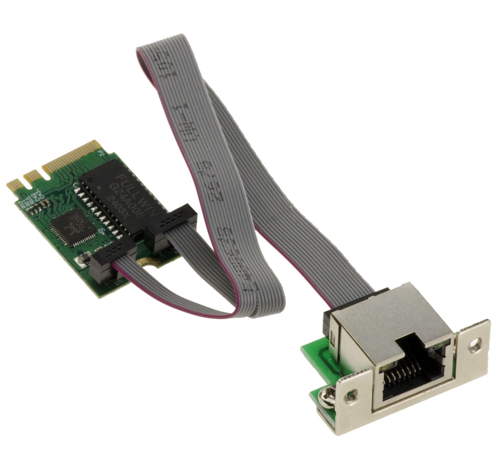 KALEA-INFORMATIQUE M2 E A Key One Port RJ45 Gigabit LAN Ethernet Network Controller Card with REALTEK 8111F Chipset