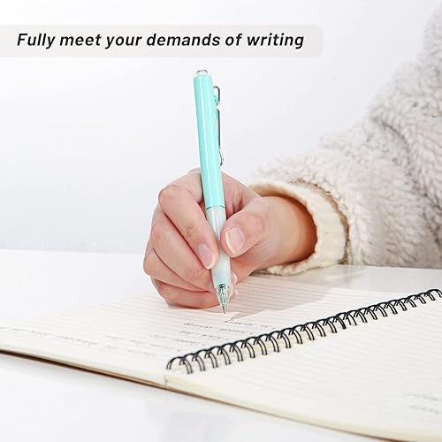 Miniatura 6 de Paquete de 20 bolígrafos de gel pastel, bolígrafos de tinta negra, 10 colores pastel diferentes, de punta fina de 0.020 in, bonitos bolígrafos para