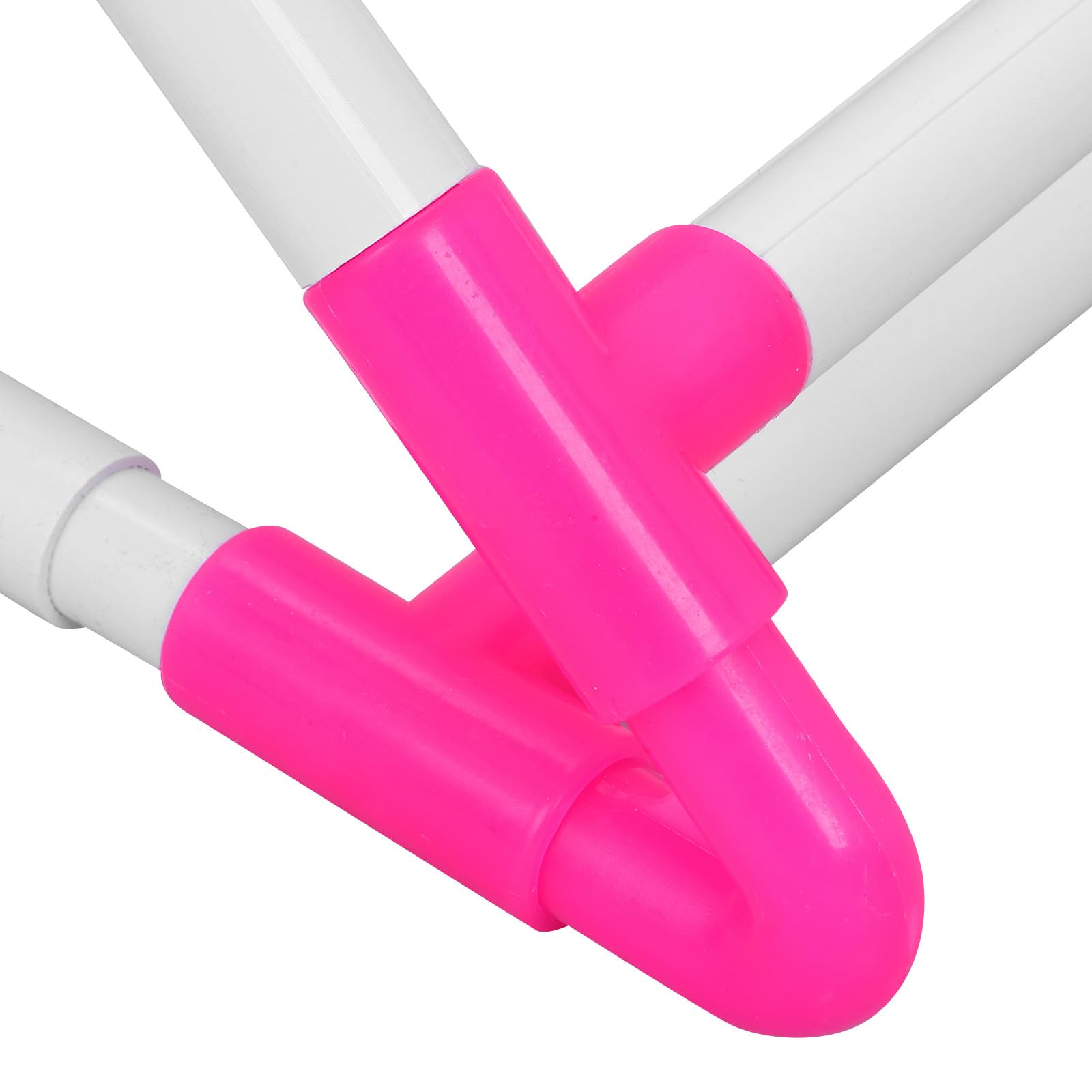 Operitacx Supporto per Ricamo a Punto Croce in Pvc Bianco Telaio Stabile e Facile da Smontare per Progetti DIY e Uso da Tavolo
