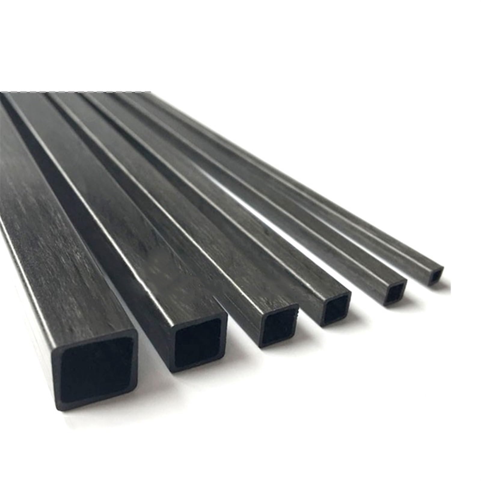 2pcs Carbon Fiber Square Tube Length 500mm 3mm 4mm 5mm 6mm 8mm 10mm Square Tube Carbon Fiber Square Rod Carbon Square Tube 3K Carbon Fiber Square(6x6x5mm)