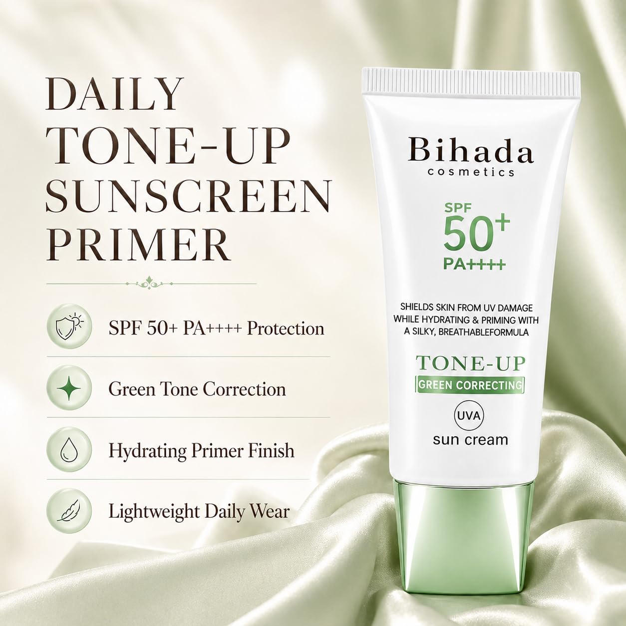 Green Tone-Up Color Correcting Primer SPF 50+ PA++++