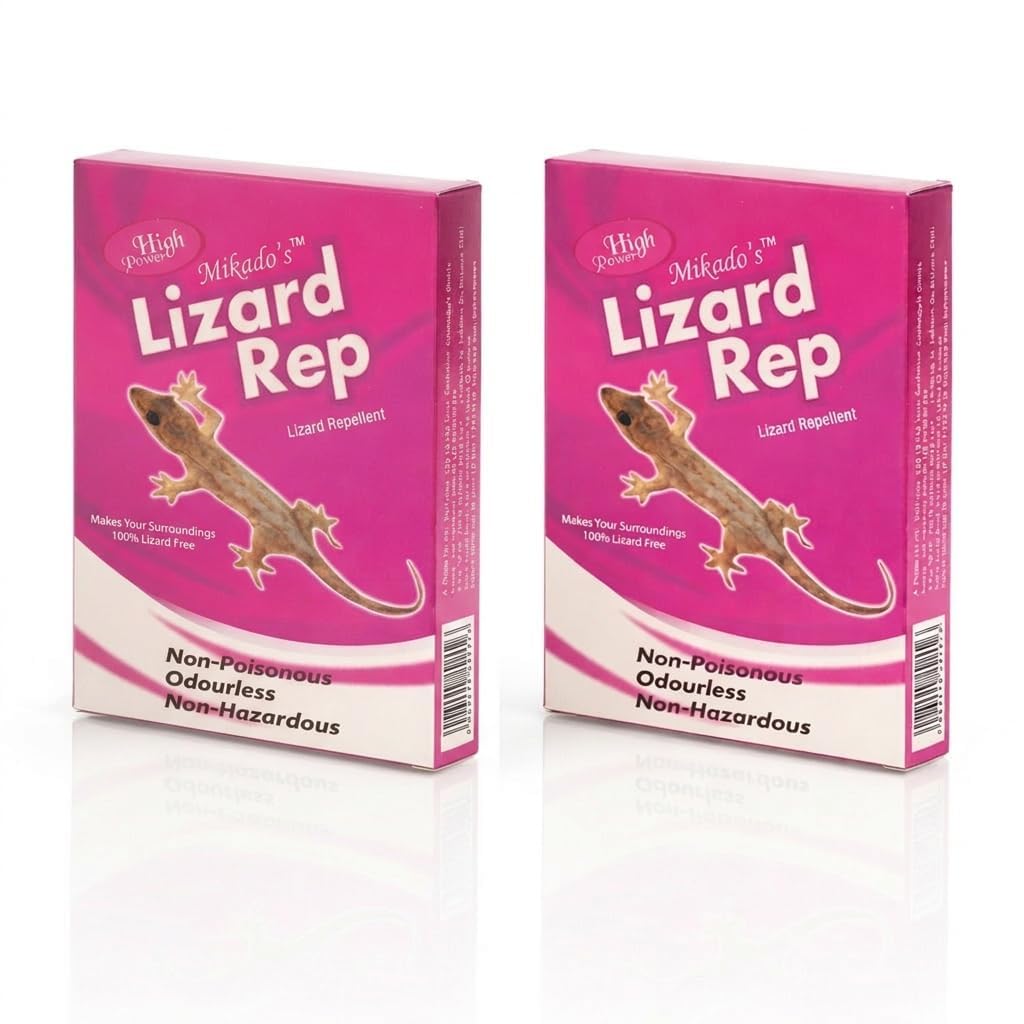 Mikado's Lizard Repellent Cubes for Home, Kitchen & Bathroom | Herbal & Non-Toxic | Long-Lasting | Safe for Kids & Pets | Easy Place Pack of 2-image-7