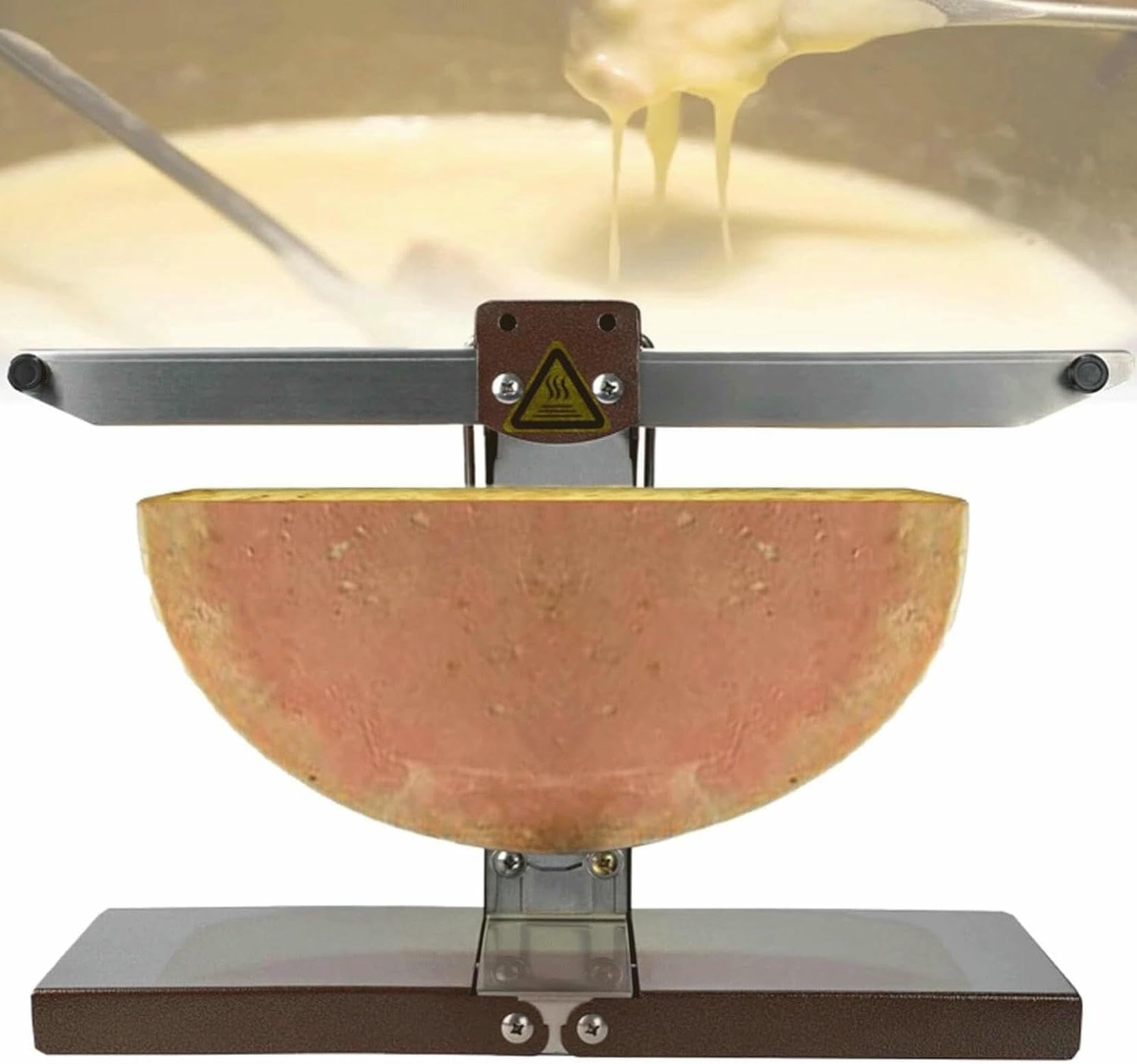 Machine à raclette électrique commerciale inclinable pour restaurant